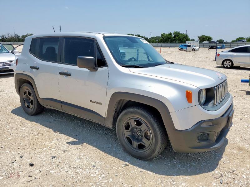 Vin: zaccjaab5hpf50462, lot: 58255945, jeep renegade sport 20174