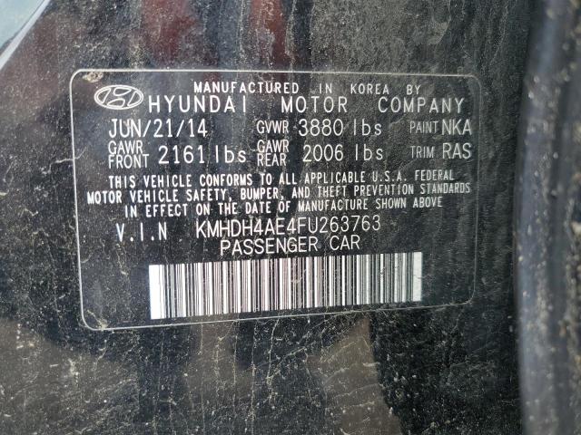 2015 HYUNDAI ELANTRA SE - KMHDH4AE4FU263763
