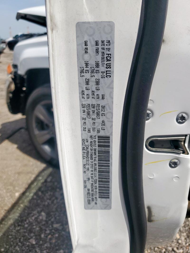 2017 JEEP PATRIOT SP 1C4NJPBAXHD131121
