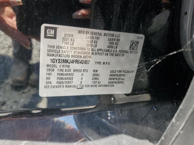 2015 CADILLAC ESCALADE L - 1GYS3MKJ4FR642457