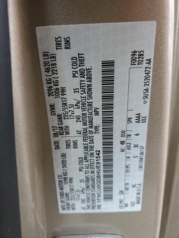 2017 FORD ESCAPE SE - 1FMCU0GD8HUE91542