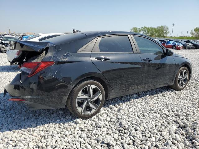 Vin: kmhls4ag2pu559008, lot: 52298855, hyundai elantra sel 20233