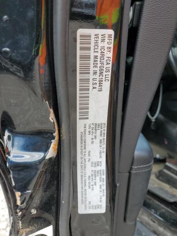 2022 DODGE DURANGO PU 1C4RDJFG6NC184419