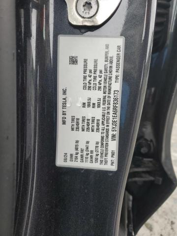 2024 TESLA MODEL 3 5YJ3E1EA6RF836173
