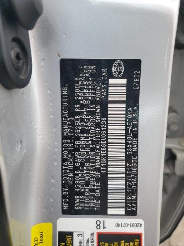 4t1bk1eb6du061236 - 2013 Toyota avalon base - #57767745