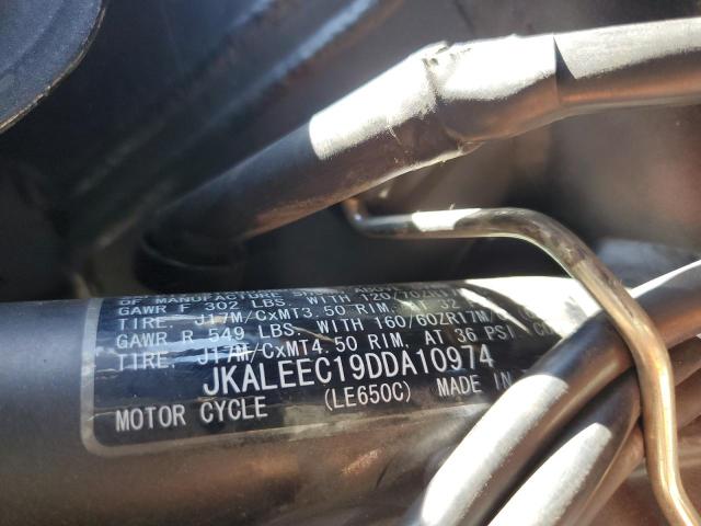 2013 KAWASAKI LE650 C - JKALEEC19DDA10974