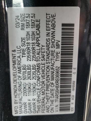 2024 HONDA CR-V SPORT 7FARS6H8XRE069652
