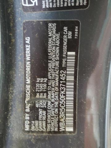 2015 BMW 435 XI WBA3R5C50FK371452