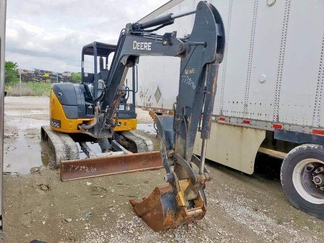 JOHN DEERE 50G 2019 yellow   1FF050GXCKH291052 photo #1