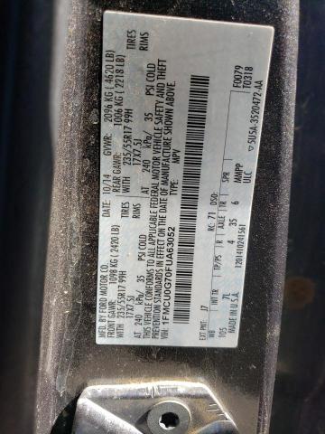 2015 FORD ESCAPE SE - 1FMCU0G70FUA63052