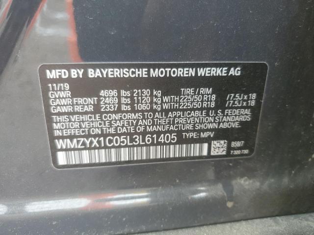 2020 MINI COOPER S C WMZYX1C05L3L61405