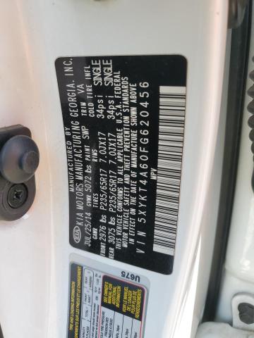 2015 KIA SORENTO LX - 5XYKT4A60FG620456