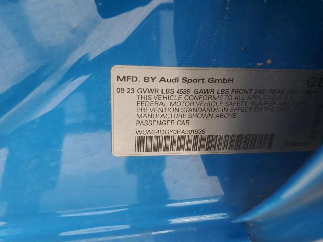 2024 AUDI RS3 WUAG4DGY0RA901935