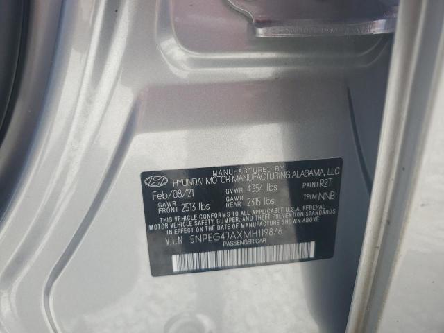 2021 HYUNDAI SONATA SE - 5NPEG4JAXMH119876