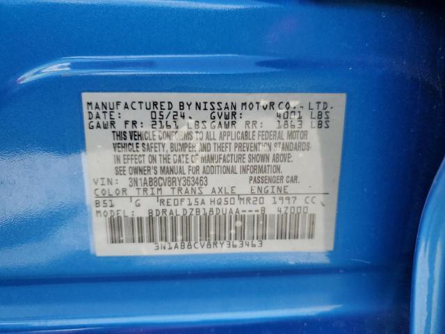 2024 NISSAN SENTRA SV - 3N1AB8CV8RY363463