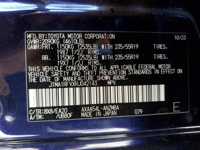 2024 TOYOTA RAV4 XLE P - JTMA1RFVXRJ042143