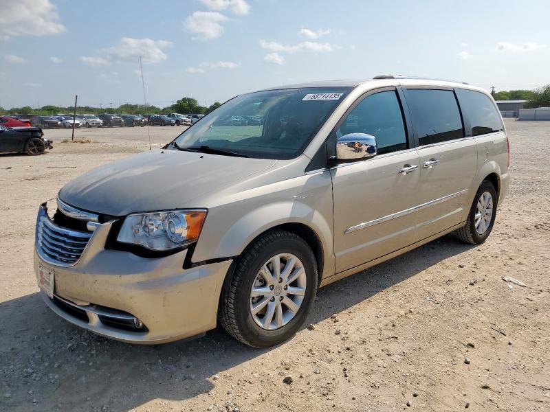 CHRYSLER TOWN & COU 2015 tan sports v flexible fuel 2C4RC1GG7FR673602 photo #1