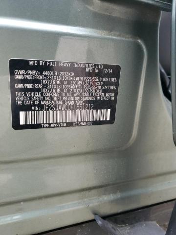 2015 SUBARU FORESTER 2 - JF2SJAWC0FH561212