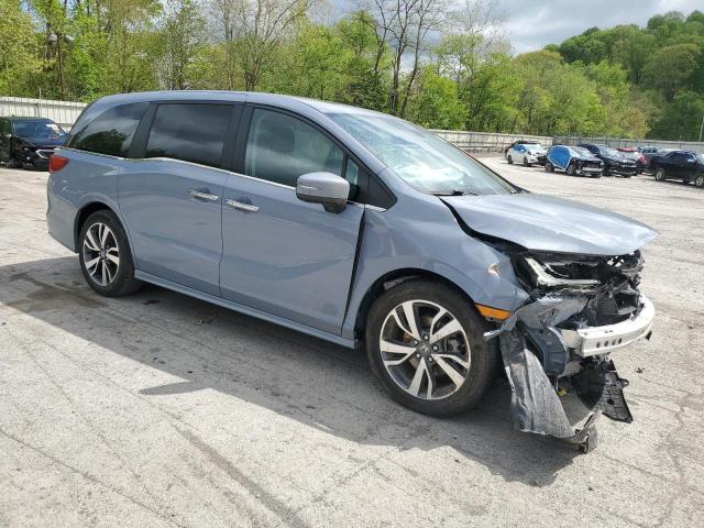 Vin: 5fnrl6h80pb057256, lot: 55897825, honda odyssey touring 20234