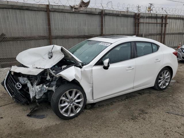 MAZDA 3 GRAND TO 2016 white sedan 4d gas JM1BM1X30G1294054 photo #1