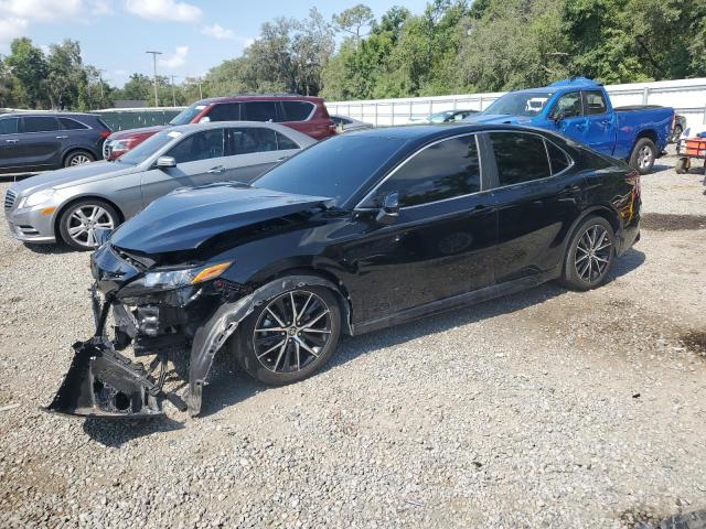Vin: 4t1t11ak7pu823085, lot: 55041195, toyota camry se night shade 2023 img_1