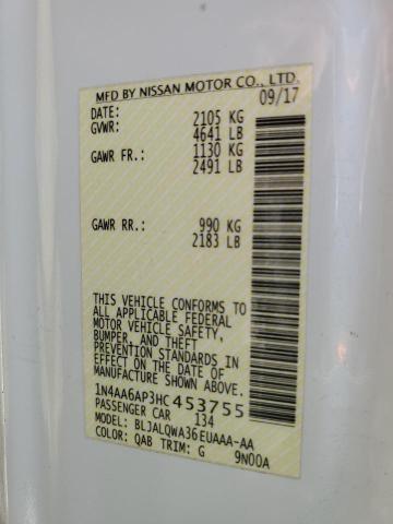 2017 NISSAN MAXIMA 3.5 - 1N4AA6AP3HC453755