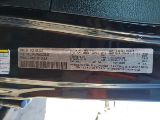 2022 JEEP WRANGLER U - 1C4JJXR64NW229982