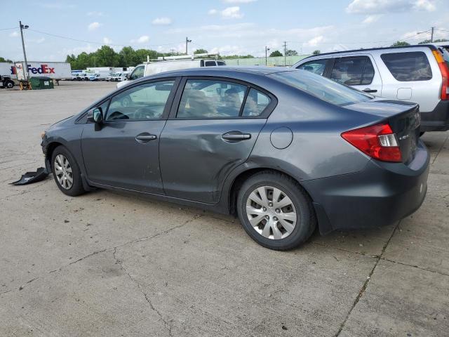 Vin: 19xfb2f50ce003138, lot: 57091795, honda civic lx 20122