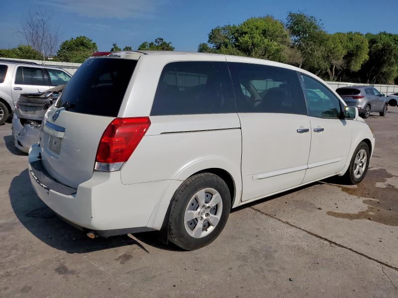 NISSAN QUEST S 2007 white sports v gas 5N1BV28U97N117145 photo #4