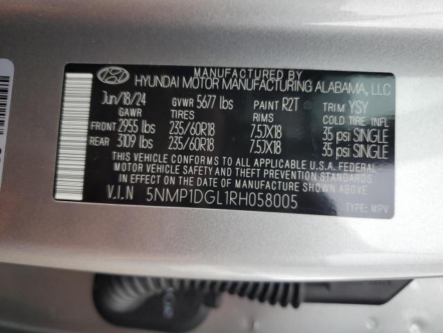 2024 HYUNDAI SANTA FE S - 5NMP1DGL1RH058005