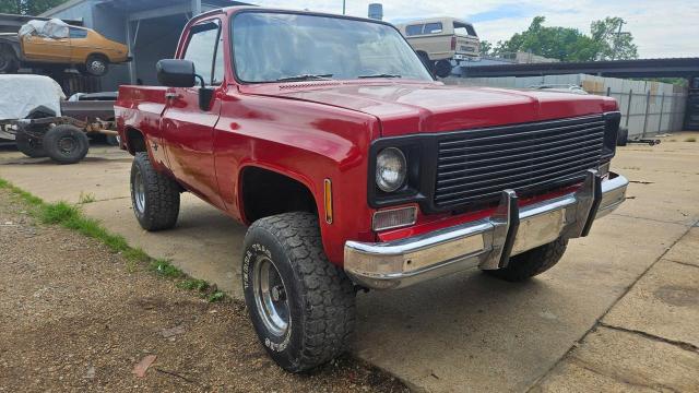 CHEVROLET K10 1977 red   CKL147J146028 photo #1