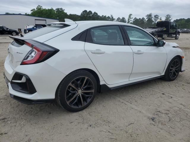Vin: shhfk7h45mu215738, lot: 56647415, honda civic sport 20213