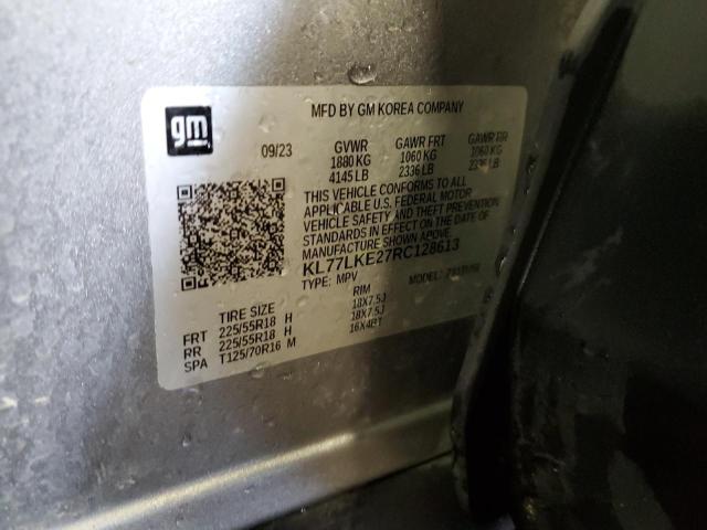 2024 CHEVROLET TRAX ACTIV KL77LKE27RC128613