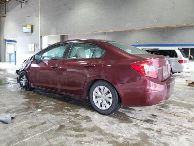 Vin: 19xfb2f58ce376282, lot: 58329335, honda civic lx 20122