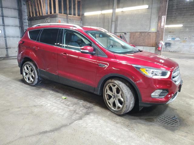 Vin: 1fmcu9j96huf09934, lot: 55754115, ford escape titanium 20174