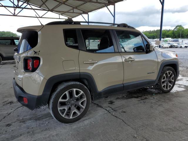 Vin: zaccjabt5gpd75426, lot: 56884975, jeep renegade latitude 20163
