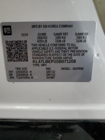 2025 BUICK ENVISTA SP - KL47LBEP2SB071208