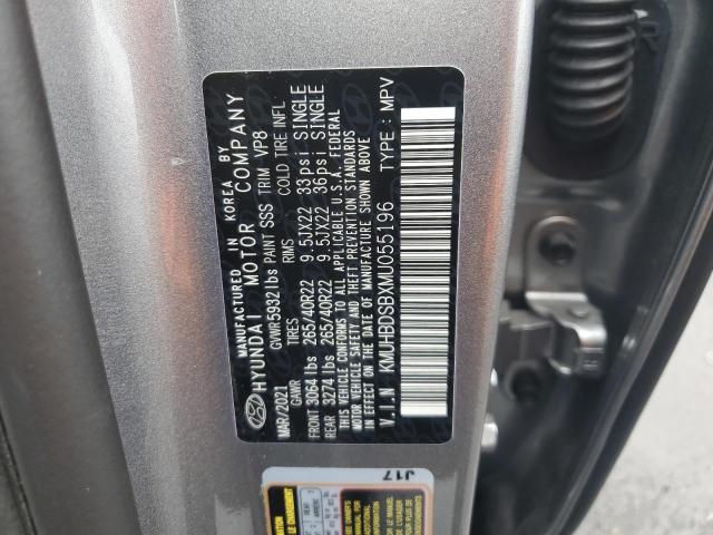 2021 GENESIS GV80 BASE KMUHBDSBXMU055196