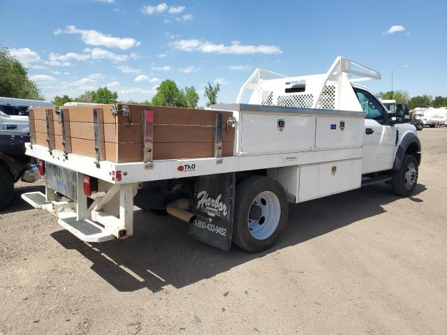 FORD F450 SUPER 2020 white  gas 1FDUF4GNXLDA09449 photo #4