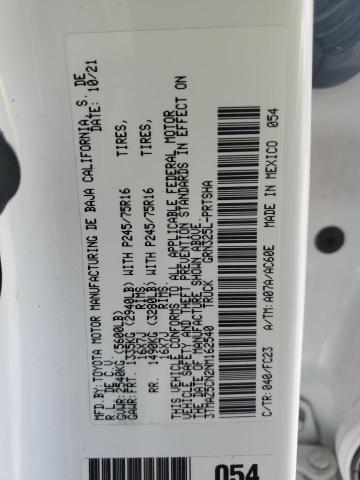 2022 TOYOTA TACOMA DOU - 3TMAZ5CN2NM162540