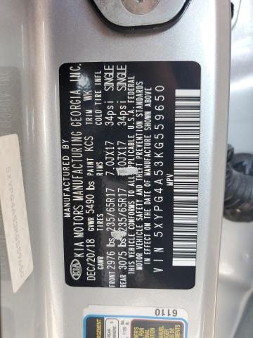 2019 KIA SORENTO LX - 5XYPG4A53KG559650