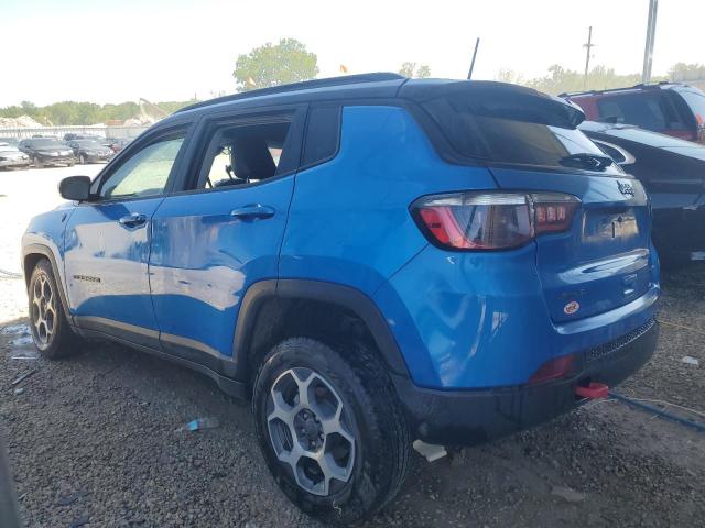 JEEP COMPASS TR 2022 blue  gas 3C4NJDDB1NT167161 photo #3