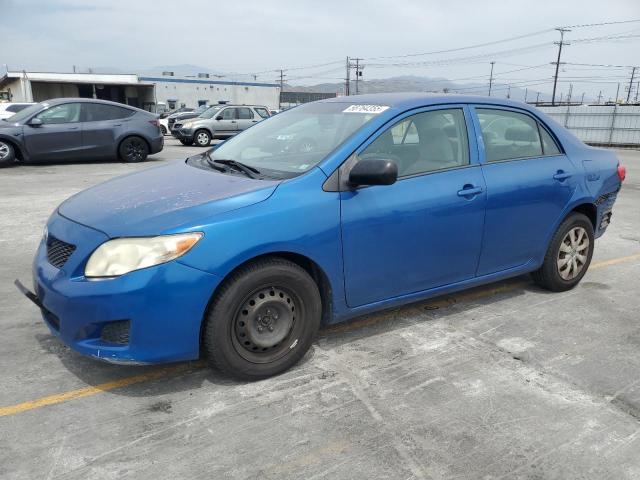 TOYOTA COROLLA BA 2009 blue  gas JTDBL40E399025678 photo #1