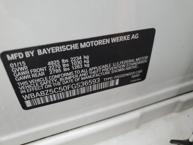 2015 BMW 328 XIGT S - WBA8Z5C50FGS36593
