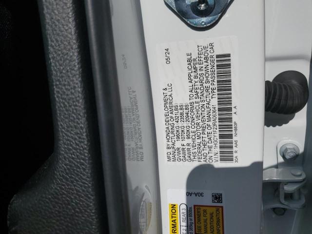 2024 HONDA ACCORD LX - 1HGCY1F23RA063641