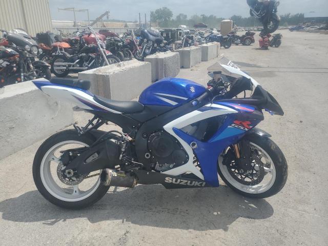SUZUKI GSX-R750 2007 two tone  gas JS1GR7KA272113699 photo #1