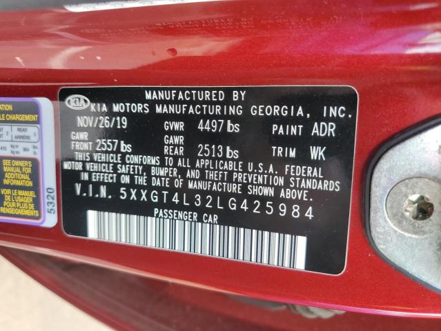 2020 KIA OPTIMA LX - 5XXGT4L32LG425984