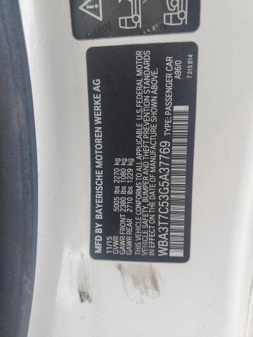 2016 BMW 435 XI WBA3T7C53G5A37769