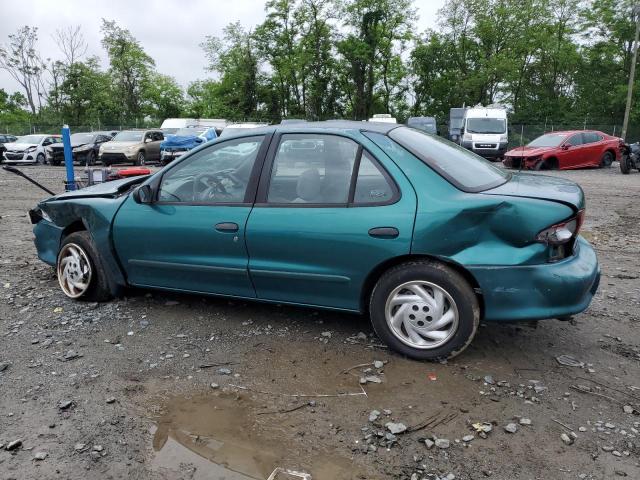 CHEVROLET CAVALIER L 1997 teal  gas 1G1JF5244V7190036 photo #3