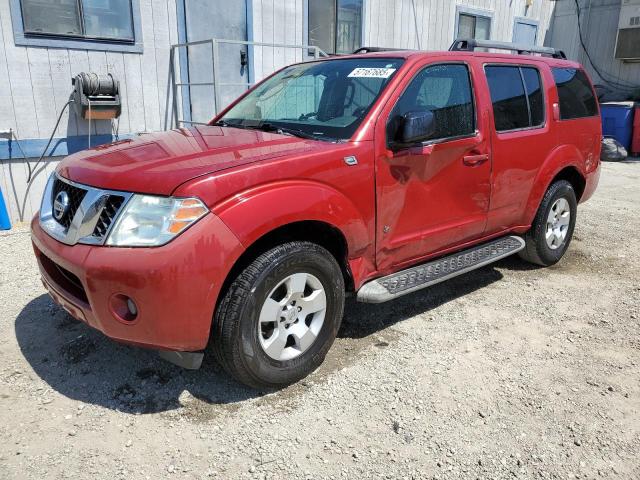 NISSAN PATHFINDER 2010 red 4dr spor gas 5N1AR1NN0AC627278 photo #1